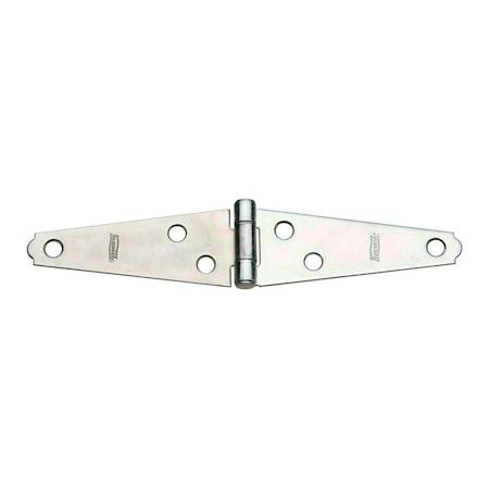 National Hardware National Hardware 3 in. L Zinc-Plated Light Strap Hinge 2 pk N127-449